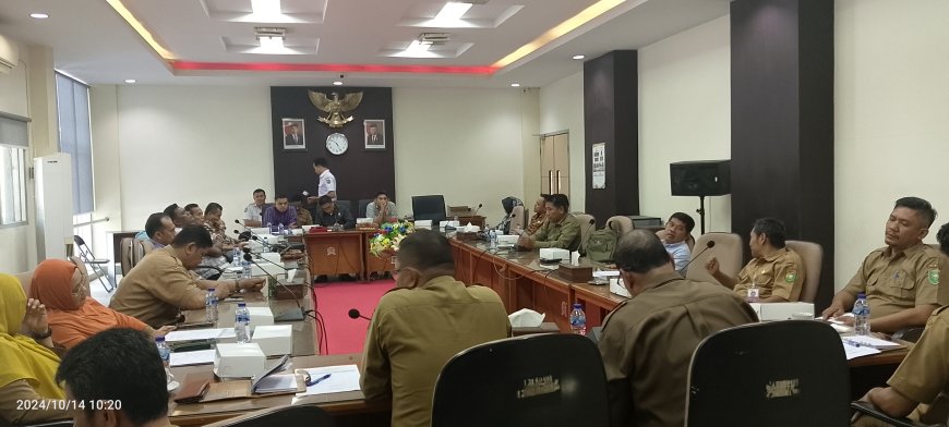 DPRD  Sumbawa Rapat Penetapan  Jadwal Paripurna  Tentang Pelantikan Pimpinan Definitif dan Tata Tertib DPRD