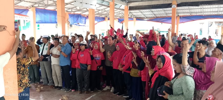 Pulau Bungin Sambut Hangat Program Unggulan Pasangan RASA Bangun Sumbawa Peduli Rakyat