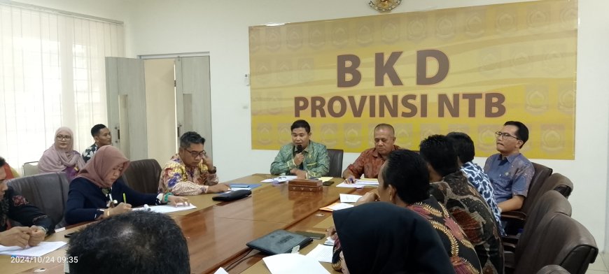 Komisi I DPRD Sumbawa Bertemu BKD Provinsi NTB Bahas Nasib Tenaga Kesehatan Non ASN  Ikut Rekruitmen PPPK