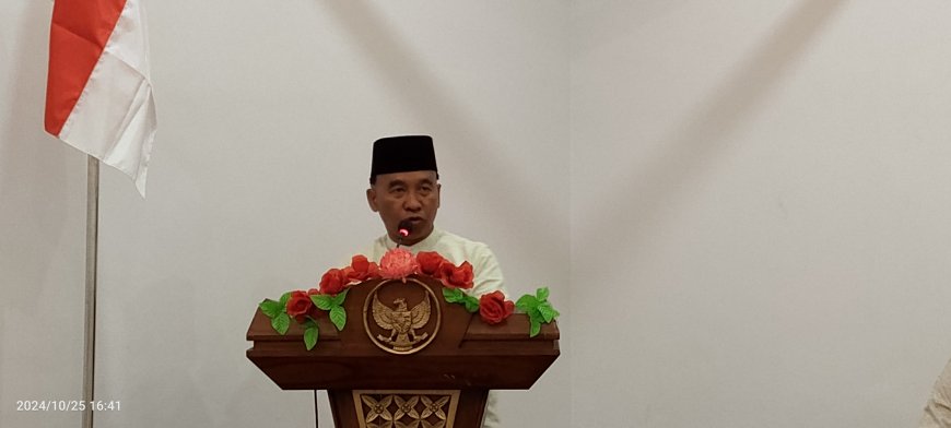 PJs Bupati Dr.Najamuddin Amy Membuka Rakerda Ke 9 MUI Kabupaten Sumbawa