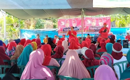 Kampanye di Desa Usar Mapin Pasangan RASA Paparkan Strategi Pengentasan Kemiskinan dan Pemenuhan Hak Dasar Masyarakat