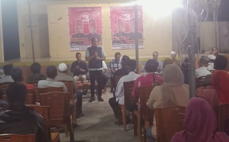 Kampanye di Desa Semamung.RASA  Diminta Kembangkan Bendungan Pulas dan Semanteng