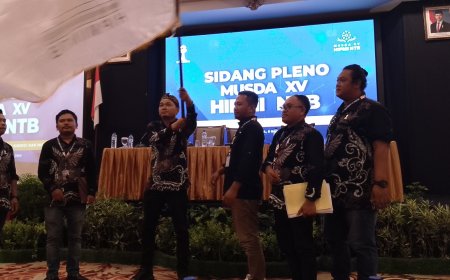 Ismed Faturrahman Maulana   Terpilih Sebagai Ketua Umum HIPMI NTB  2024-2027