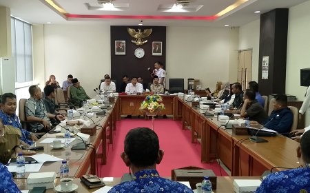 Banmus DPRD Sumbawa Tetapkan Jadwal Paripurna  Pembahasan Ranperda  Tahun Sidang 2024