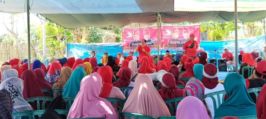 Kampanye di Desa Usar Mapin Pasangan RASA Paparkan Strategi Pengentasan Kemiskinan dan Pemenuhan Hak Dasar Masyarakat