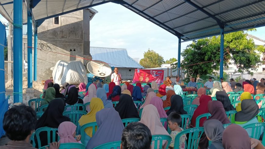 Kampanye di Lima Desa di Kecamatan Moyo Hulu, Pasangan Rasa Paparkan SiRASA Ketenagakerjaan