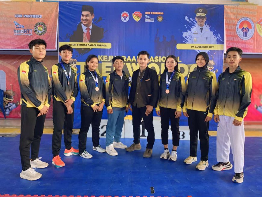 Congratulation! Atlet Taekwondo Asal Sumbawa Raih Medali pada Kejurnas Antar PPLP di NTT