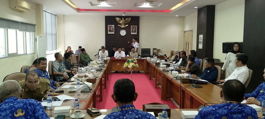 Banmus DPRD Sumbawa Tetapkan Jadwal Paripurna  Pembahasan Ranperda  Tahun Sidang 2024
