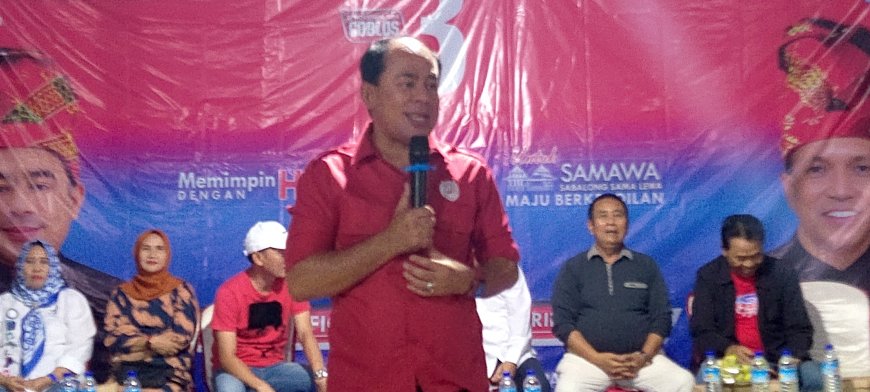 Lautan Manusia di  Samapuin  Tertarik Program Pro Rakyat. RASA Bawa Harapan Baru Untuk Sumbawa, Warga  Siap Menangkan