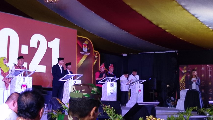 Rafiq Sahril Sampaikan Visi  Pada Debat Kedua Tuntaskan Persoalan Nakes, Jaringan Air Bersih dan Pendidikan