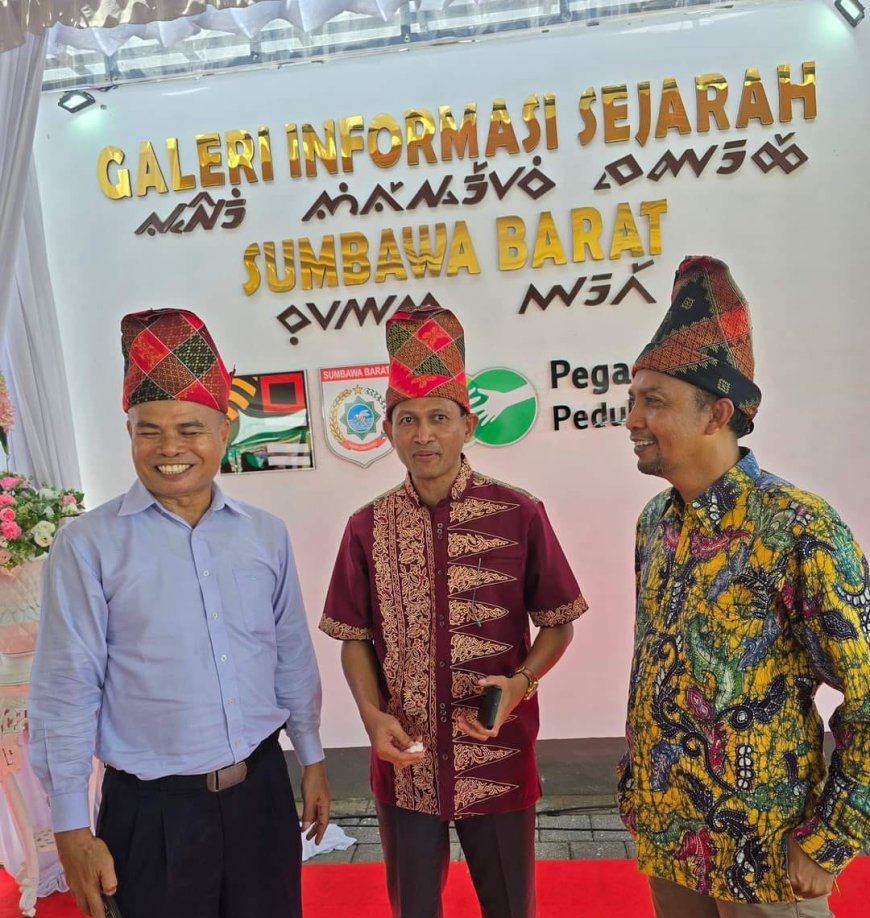 Wakil Ketua  DPRD Berlian Rayes Dorong Hadirnya Museum Sejarah Berdirinya Kabupaten Sumbawa
