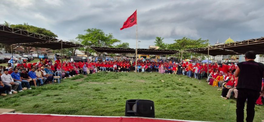 Rafiq Sahril  Dapat Dukungan Penuh dari Masyarakat Empang untuk Memenangkan Pilkada 2024