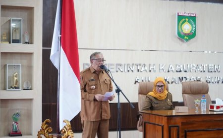 Tingkatkan Kompetensi ASN, Bupati Buka Bimtek Penyusunan Proses Bisnis Perangkat Daerah