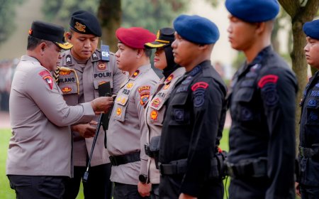 Kapolri Hadiahi Pin Emas kepada Kompol Pandu Winata, Ini Prestasinya