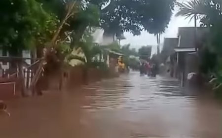 Banjir Bandang Terjang Alas Barat   Ratusan Rumah dan Fasilitas Umum Terdampak