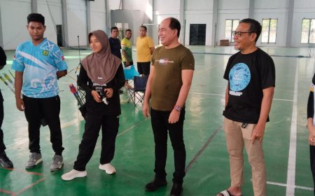 Monev ke Latihan Panahan, KONI Minta Fokus Persiapan Porkab, Porprov, dan PON 2028