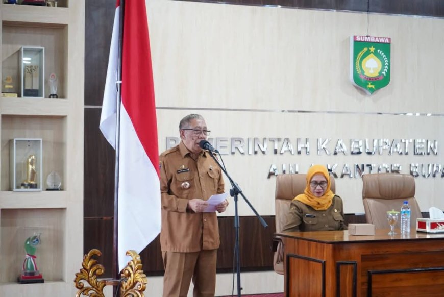 Tingkatkan Kompetensi ASN, Bupati Buka Bimtek Penyusunan Proses Bisnis Perangkat Daerah