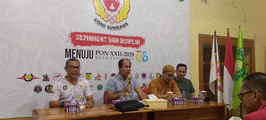 Menuju PORKAB 2025 dan PON XXII, KONI Sumbawa Gelar Rapat Koordinasi