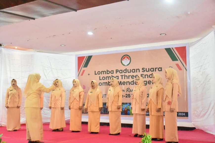Lomba Paduan Suara Semarakkan HUT DWP
