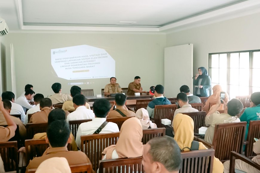 Hasil Visitasi Ungkap 72 Aplikasi OPD NTB Tidak Aktif, Najamuddin Minta Evaluasi