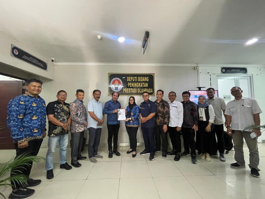 Pemda, DPRD dan KONI Sumbawa Audiensi dengan Kemenpora Bahas Persiapan PON 2028