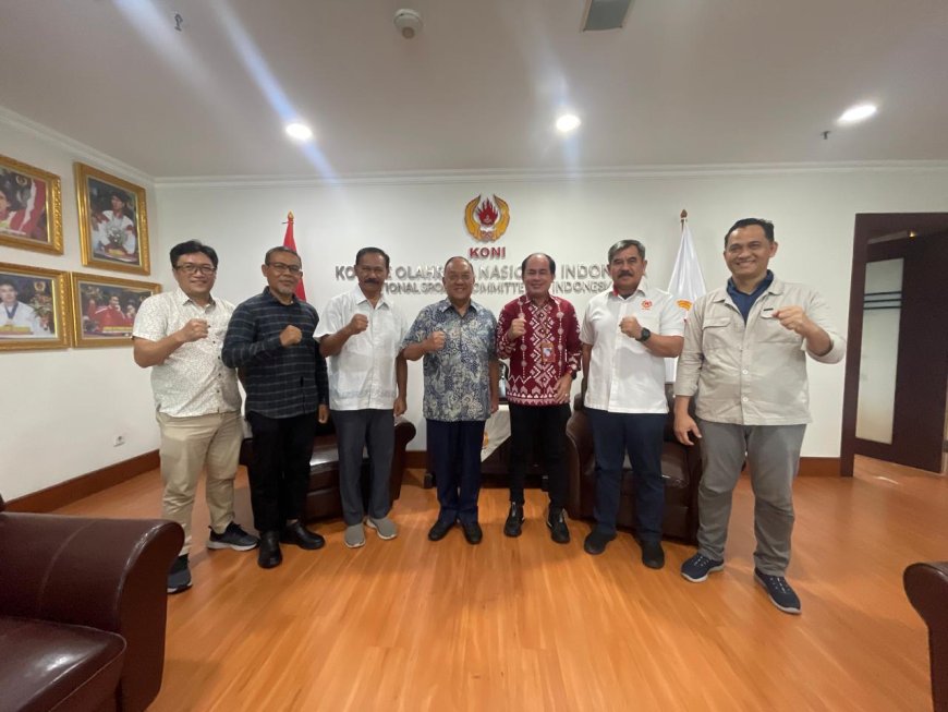 Pemda dan KONI Sumbawa Audensi dengan KONI Pusat untuk Persiapan PON 2028 NTB-NTT
