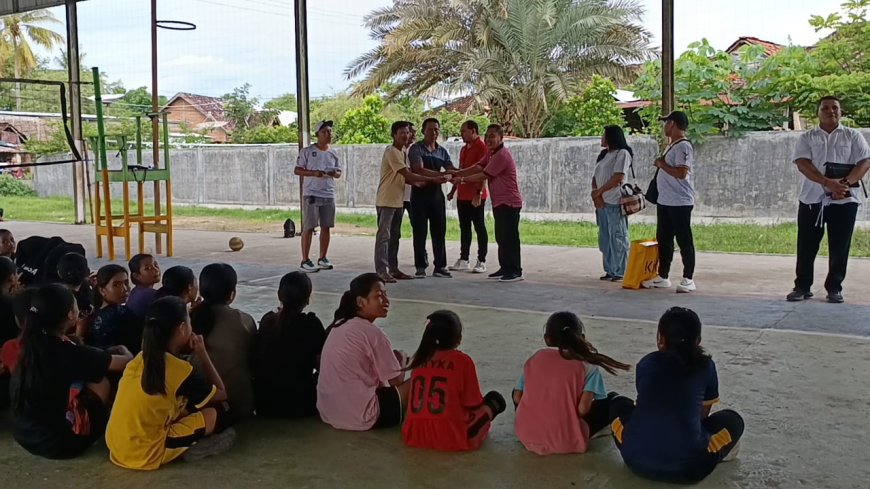 Monev ke PBVSI, Ketua KONI Sumbawa Kagum dengan Regenerasi Calon Atlet Voli