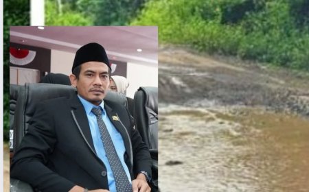 Anggota DPRD Juliansyah Desak Perbaikan Jalan Ropang-Lantung, Demi Keselamatan Masyarakat