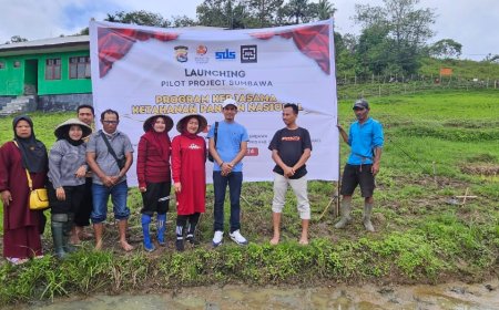 Anggota DPRD Juliansyah Hadiri Launching Program Ketahanan Pangan, Ropang Siap Jadi Daerah Swasembada