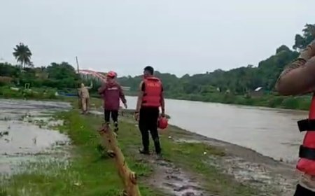 Warga Hanyut di Sungai Samapuin, Pencarian Masih Berlangsung
