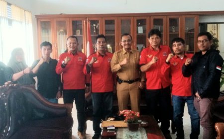 Kadis Kominfo Sumut  Terima Audensi DPW Persatuan Wartawan Duta Pena Indonesia Sumut