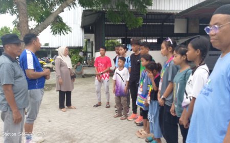 KONI Sumbawa Terima Kepulangan Atlet Berprestasi  pada HUT SMA 2 Dompu.Berikan Apresiasi dan Semangat Terus Berlatih