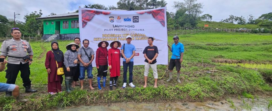 Anggota DPRD Juliansyah Hadiri Launching Program Ketahanan Pangan, Ropang Siap Jadi Daerah Swasembada