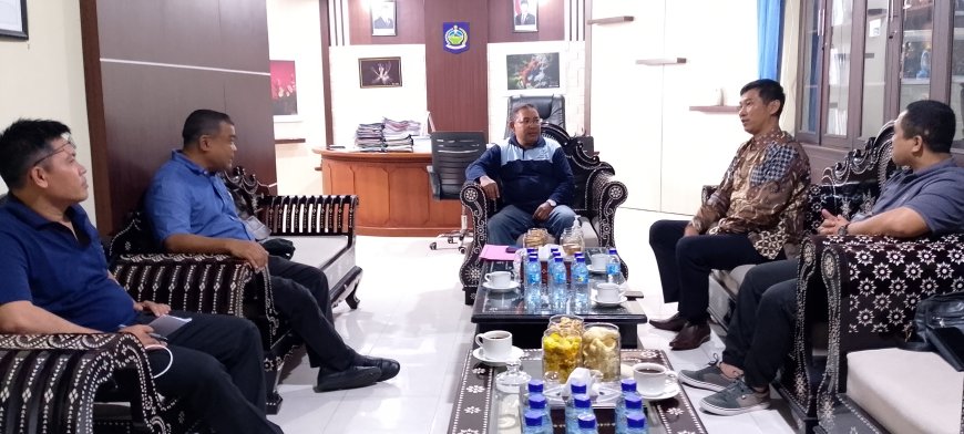 Sekretaris Komisi II DPRD  Zohran  Konsultasi Ke DKP NTB terkait  Perizinan Tambak Udang di Sumbawa