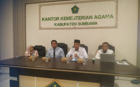 Kemenag Sumbawa Laksanakan Rapat Koordinasi Penyelenggaraan Ibadah Haji 1446 H /2025 M