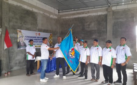 KONI Sumbawa Kukuhkan dan  Lantik  Pengurus Kabupaten Persatuan Catur Seluruh Indonesia Sumbawa