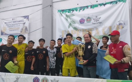 SPENDA Sumbawa dan SMANDA Bensol B Unggul di Turnamen Futsal Faperta CUP 2025
