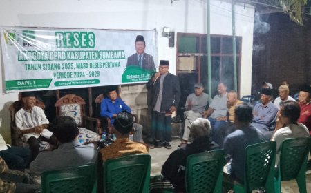 Anggota DPRD Sumbawa  Ridwan Tampung Aspirasi Warga Seketeng : Bantuan Modal Usaha, Drainase, hingga Alat Pemandian Jenazah