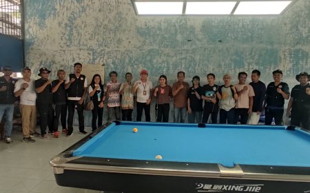 Monev Cabor, KONI Sumbawa Evaluasi Fasilitas dan Pengembangan Atlet Biliar Hadapi Porprov 2026 dan PON 2028