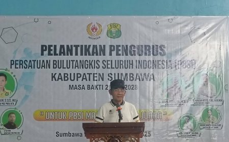 Kegiatan Perdana, Wakil Bupati Sumbawa Sampaikan Pesan Presiden dan Komitmen untuk Kemajuan Olahraga