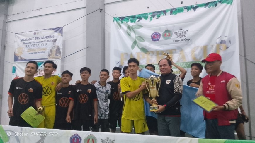 SPENDA Sumbawa dan SMANDA Bensol B Unggul di Turnamen Futsal Faperta CUP 2025