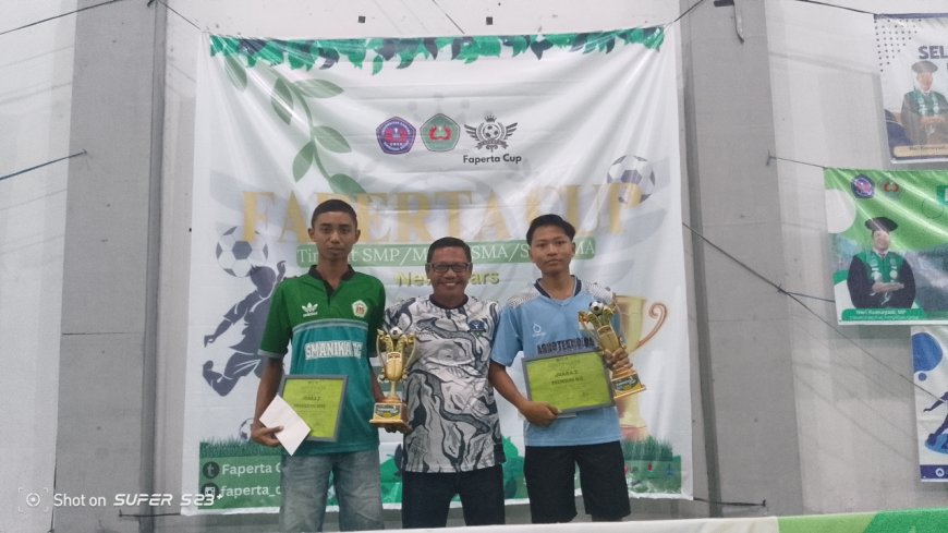 SPENDA Sumbawa dan SMANDA Bensol B Unggul di Turnamen Futsal Faperta CUP 2025