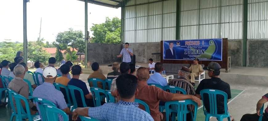 Anggota DPRD Zohran SH Gelar Reses di Desa Boak, Tampung Aspirasi Masyarakat