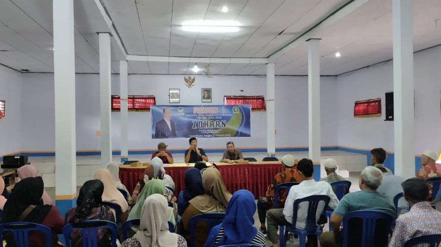 Reses  Zohran di Desa Kerato: Masyarakat Harapkan Perbaikan Infrastruktur dan Fasilitas Umum