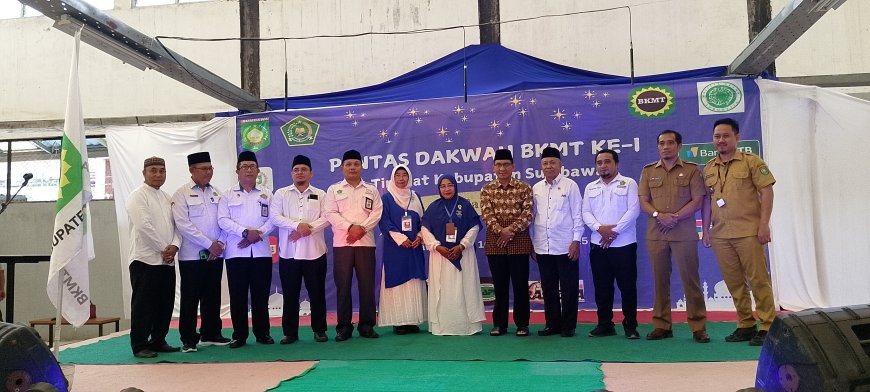 "Pahala Kasuka" Bergema : Pentas Dakwah BKMT 2025 Resmi Dibuka Kemenag dan MUI  Sumbawa