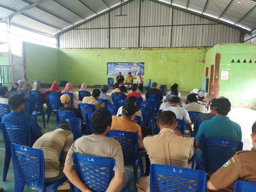 Reses di Labuan Terujung, Hasanuddin Tampung Aspirasi Warga  Dari Kelautan hingga Infrastruktur