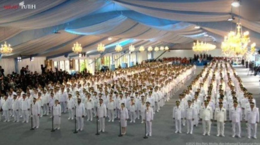 Ir. H. Syarafuddin Jarot dan Drs. H. Mohamad Ansori Resmi Dilantik Sebagai Bupati dan Wakil Bupati Sumbawa Periode 2025-2030