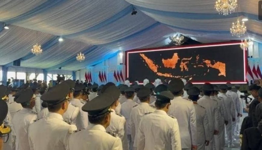 Ir. H. Syarafuddin Jarot dan Drs. H. Mohamad Ansori Resmi Dilantik Sebagai Bupati dan Wakil Bupati Sumbawa Periode 2025-2030