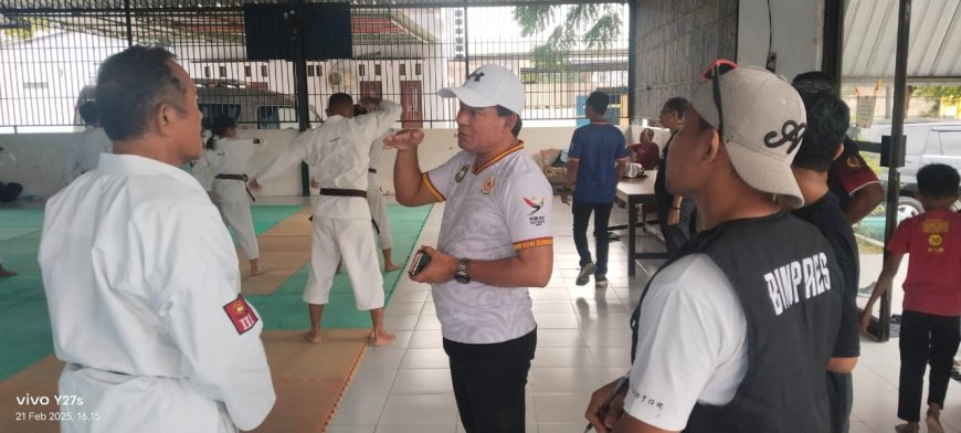 Ketua KONI Sumbawa Laksanakan Monev Cabor, Tekankan Intensitas Latihan Atlet