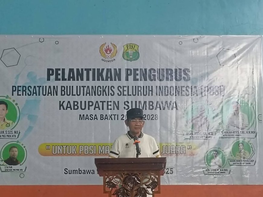 Kegiatan Perdana, Wakil Bupati Sumbawa Sampaikan Pesan Presiden dan Komitmen untuk Kemajuan Olahraga